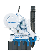 チルトパイラーネオ400α オーガ併用油圧式杭圧入工法